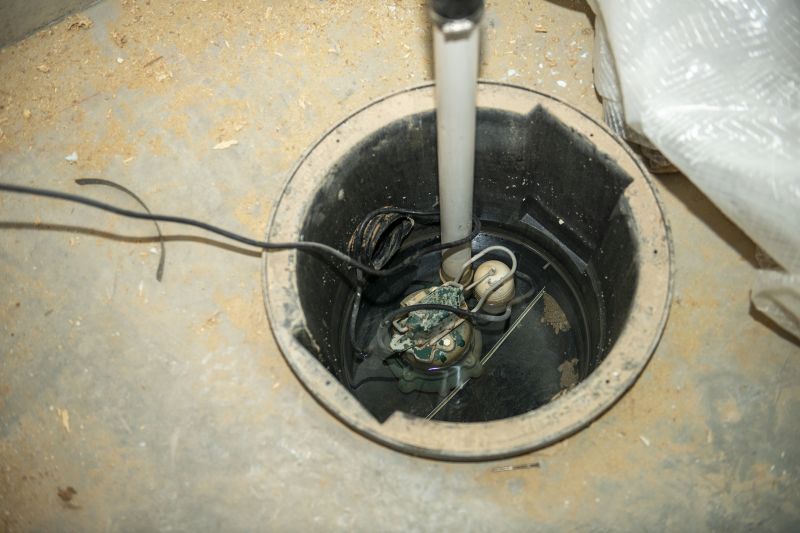 Sump pump system setup