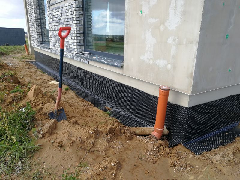 Drainage system setup